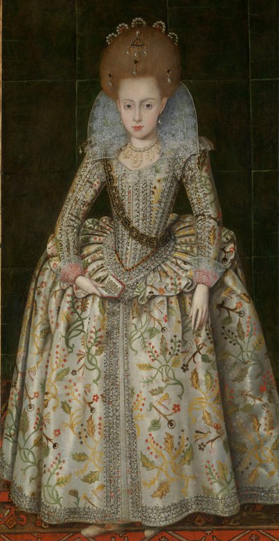 Princess Elizabeth, Later Queen of Bohemia by Robert Peake